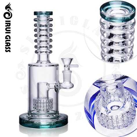 Sirui Showerhead Perc Glass Smoking Water Pipe Mini Dry Herb Dab Oil Dab Rig Wholesale Pyrex