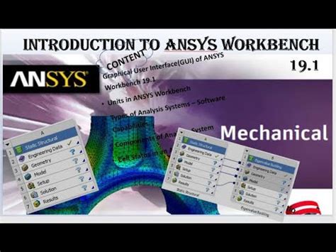 Introduction To Ansys Workbench Tutorial Approach Youtube