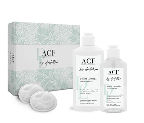 Acf By Dadatina Set Doble Limpieza Acf Cremas Faciales Farmamix