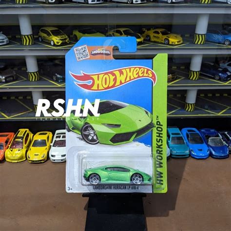 HOT WHEELS Hijau 綠色風火輪蘭博基尼 huracan 蝦皮購物