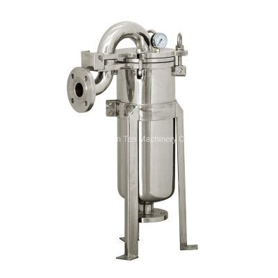 Sanitary Stainless Steel Top Entry Stainless Steel 2 Single Bag Filter