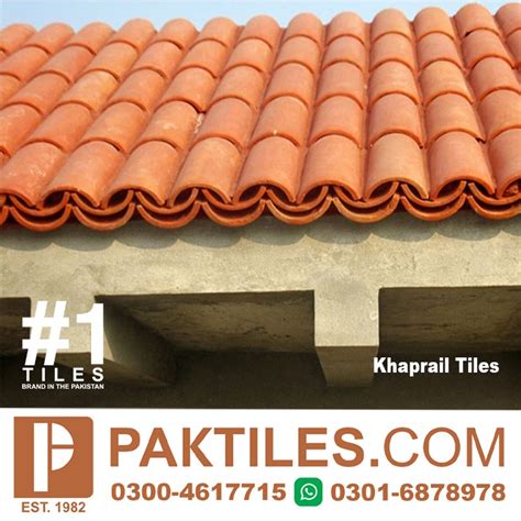 Natural Khaprail Roof Design Pak Clay Roof Khaprail Ceramic Mosaic