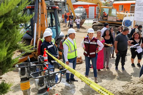 Supervisa Gobernadora Marina Del Pilar Avance De Obra Para Llevar Agua