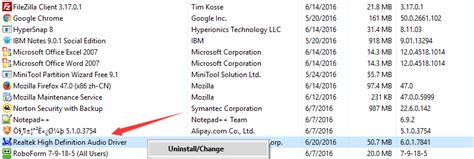 Realtek hd audio manager uninstall - easypsado