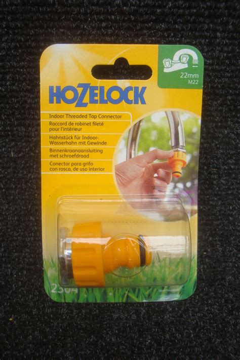 Hozelock 2304 22mm Indoor Threaded Tap Connector M22 5010646005265 Ebay