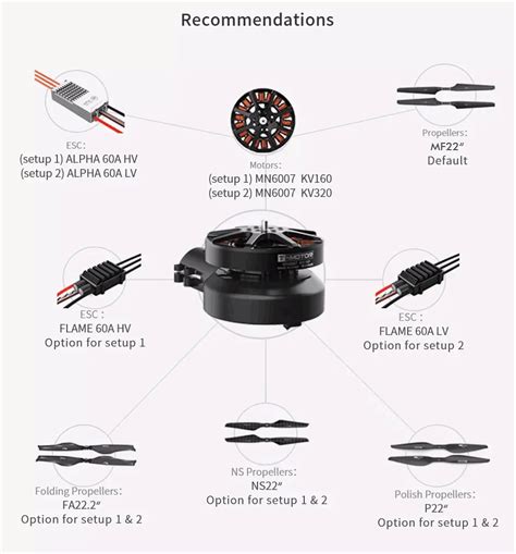 T Motor X Kv Kv Integrated Propulsion System Brushless Dc