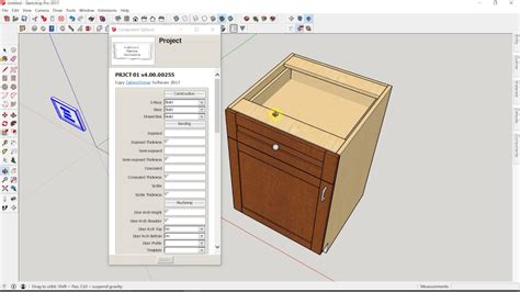 Cabinet Sense Sketchup