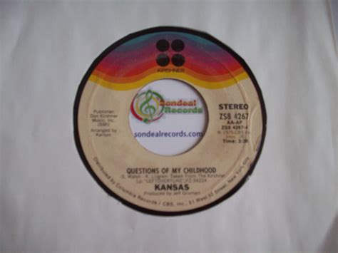 Carry On Wayward Son Kansas 7 1976 Rare Vinyl Collectible