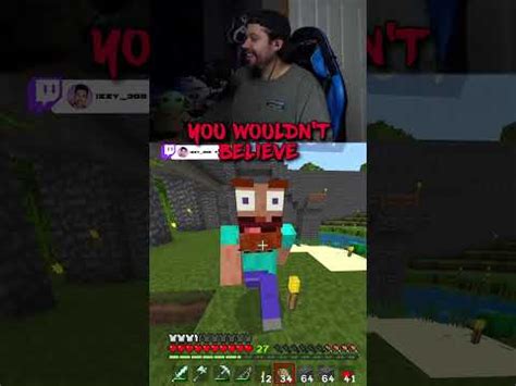 Cursed Minecraft Skin Minecraft Jump Scare Shorts Youtube