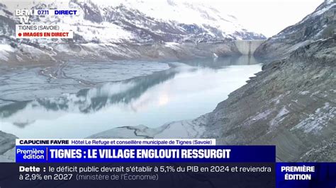 Englouti En 1952 Pour Construire Un Barrage Le Village De Tignes En