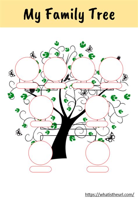 My Family Tree Worksheet – Martin Lindelof