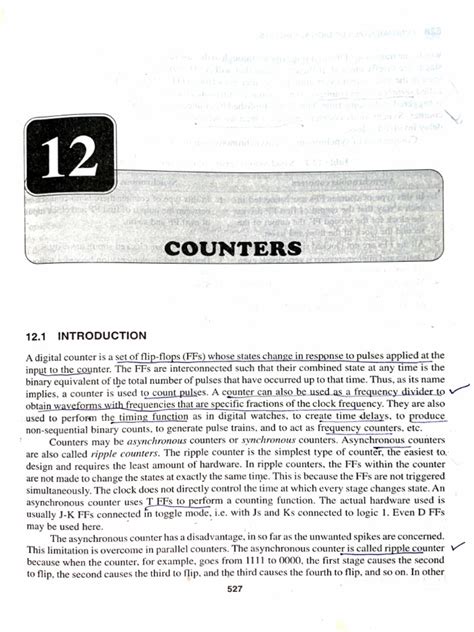 Asynchronous Counter Part 1 | PDF