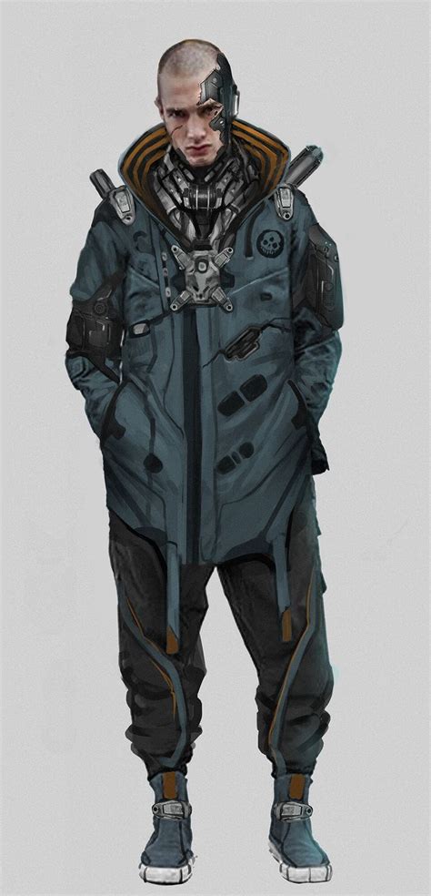 Artstation Cyberpunk Florian Cassani In 2022 Cyberpunk Clothes