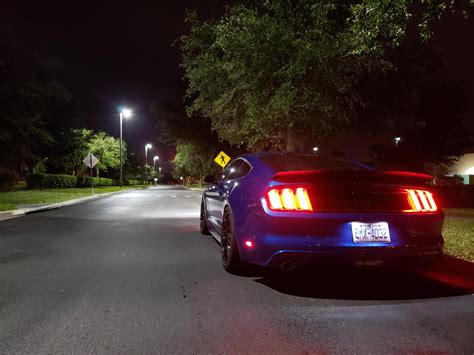 Late Night Shot Mustang