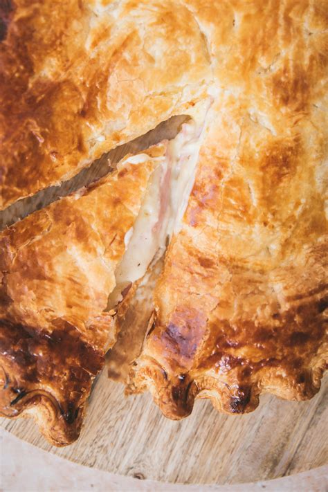 Feuillet Jambon Fromage Et B Chamel En Tourte Recette