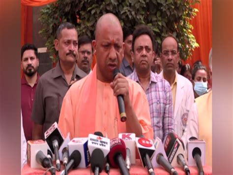 Adityanath Pays Floral Tributes To Dr Syama Prasad Moookerjee In Up