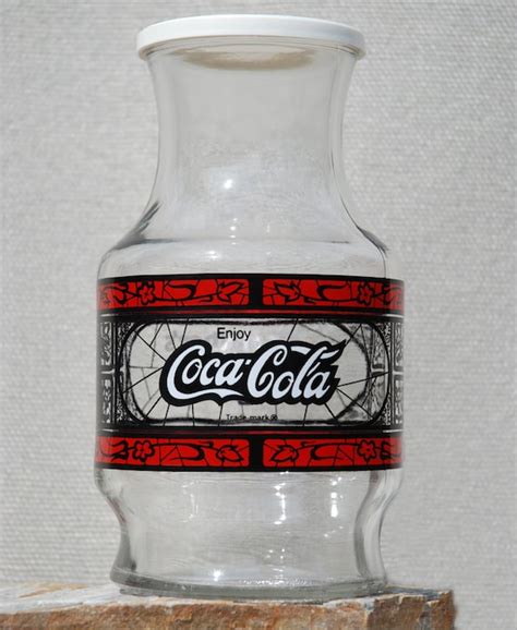 Vintage Coca Cola Godfathers Pizza Glass By Softfocusvintage