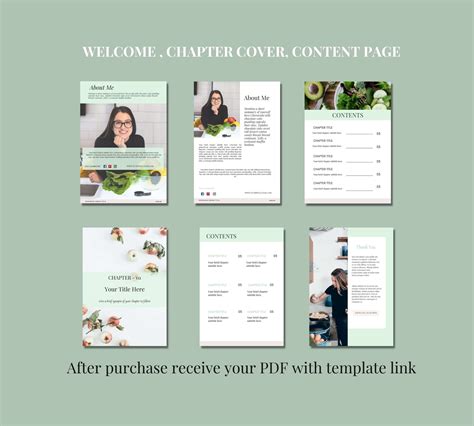 Nutrition Canva Ebook Template