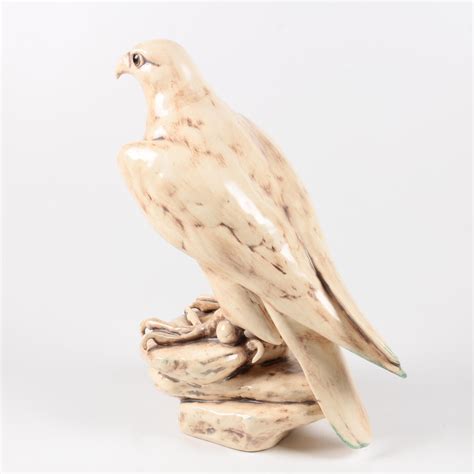 Ceramic Eagle Figurine | EBTH