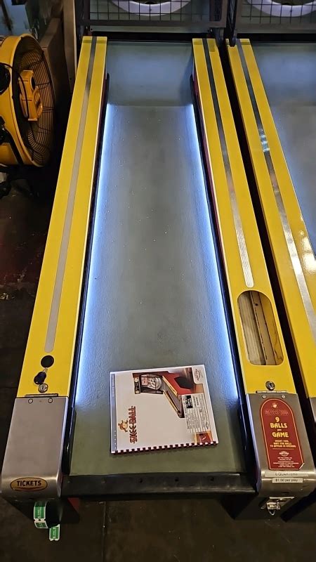 Skeeball Classic Alley Roller Redemption Game Baytek Balboa Fun Zone