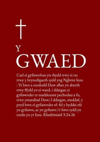 Welsh The Precious Blood Of Jesus Christ Pdf