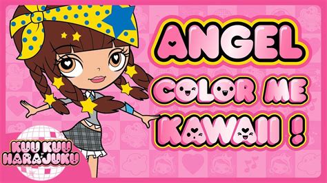 How To Color Angel Kuu Kuu Harajuku Youtube