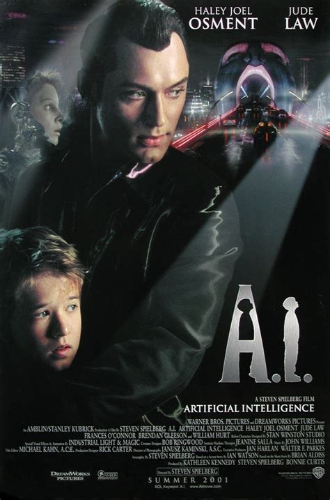 Inteligencia artificial es una película estadounidense de 2001 dirigida ...