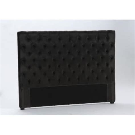 Tete De Lit Genre Capitonn Couleur Noire Marque Amadeus Velvet Aspect