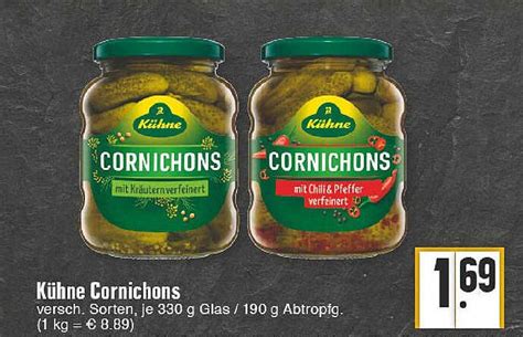 Kühne Cornichons Angebot bei EDEKA