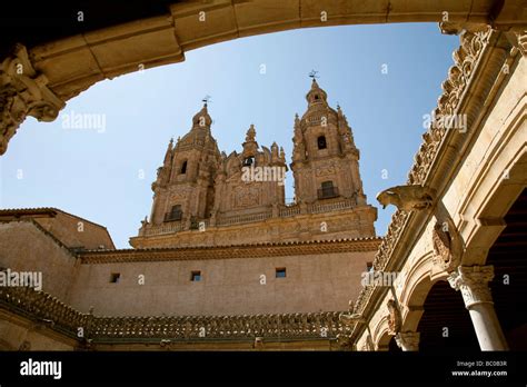 Courtyard Of The Casa De Las Conchas And Pontifical University In