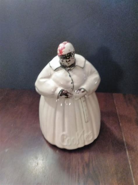 Vintage Mccoy Aunt Jemima Mammy Cookie Jar Black Americana Antique