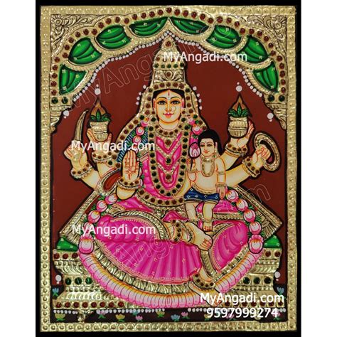 Ashta Lakshmi Tanjore Painting Buy Ashta Lakshmi Tanjore Paintings