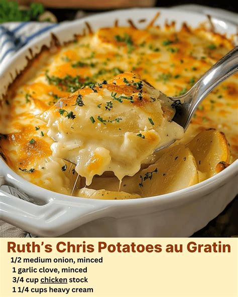 Copycat Ruth’s Chris Potatoes Au Gratin Page 2 Biggest Idea