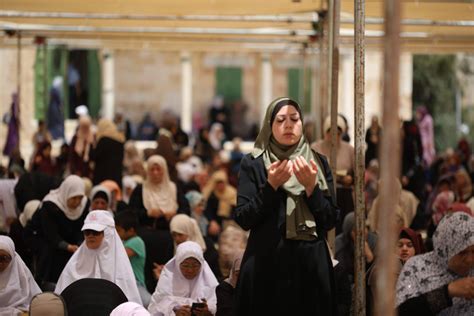 Banned Worshippers Pray At Al Aqsa Mosque Gates In Defiance Of Israel