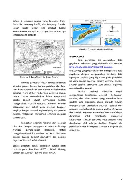 Studi Identifikasi Struktur Geologi Di Pulau Timorpdf