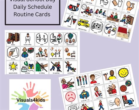 Boardmaker Daily Schedule Pec Board Etsy Canada