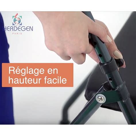 Rollator L Ger Roues Avec Si Ge Alustyle Herdegen