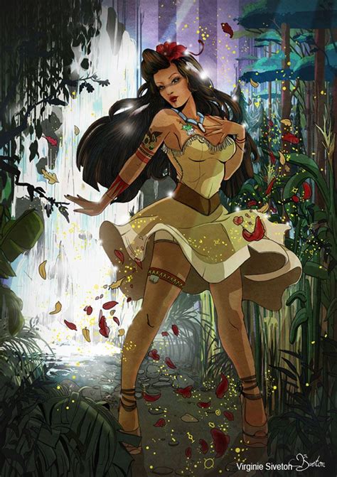 Princesas Disney Como Pin Ups Sensuais Disney Princesa Disney E