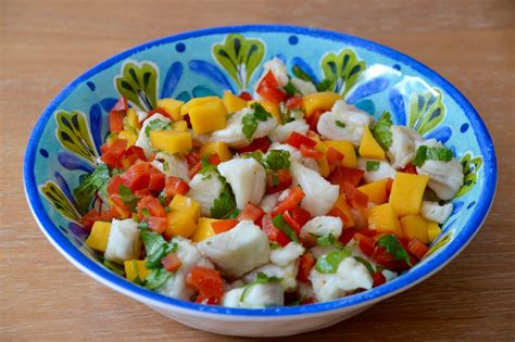 Halibut Ceviche Creatively Delish