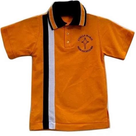 School Polyester T Shirts Size S Xxl Packaging Type Packet At Rs