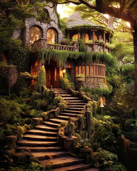 Fantasy Rooms Fantasy House Fantasy Places Fantasy World Cottages