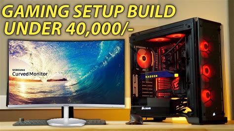 Rs Full Setup Gaming Pc Build With Monitor Key Mouse Rs