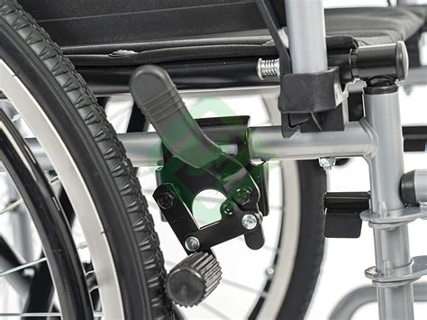 Кресло-коляска инвалидная складная МЕТ МК-350 (сиденье 460 мм, колеса ...