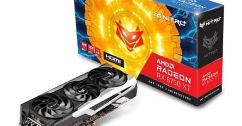 Sapphire NITRO+ AMD Radeon RX 6750 XT Gaming OC 12GB GDDR6 Graphics Card