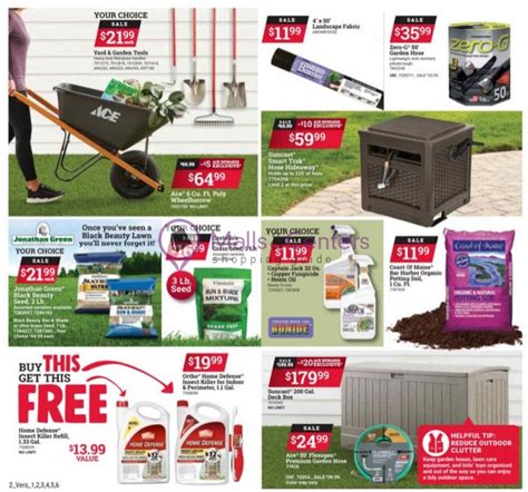 Ace Hardware Weekly Ad Valid From To Mallscenters