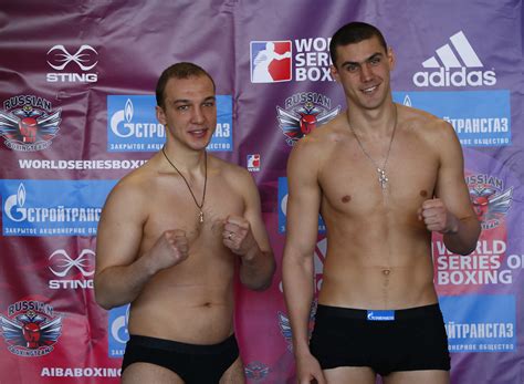 Weight In Russian Boxing Team Vs Ukraine Otaman Flickr