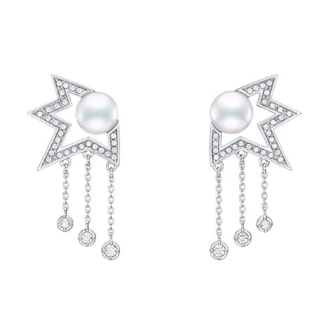 Comet Plus Diamonds Pave Earrings E Kwg Jewellery Earrings