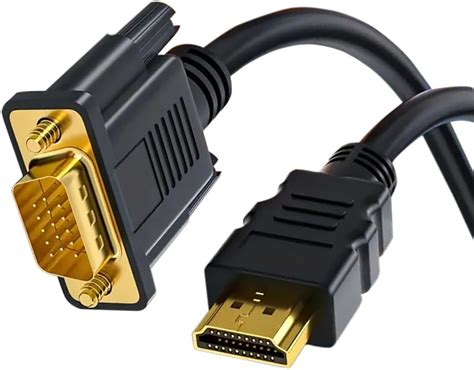 Rankie Hdmi To Vga Male To Male Cable Compatible With Computer