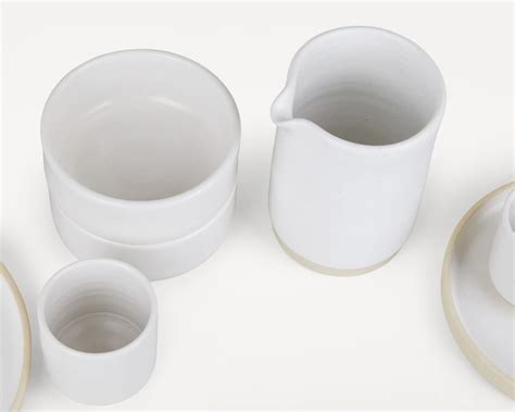 Otto Bowls Small Set Of Two White Wool