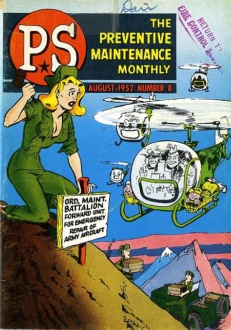 Ps Magazine Preventive Maintenance Monthly 1 Department Of The Army Comics Comic Book Value